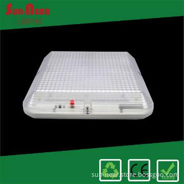 20W IP65 square emergency sensor bulkhead lamp